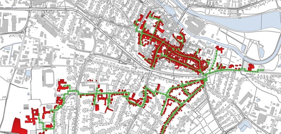 Übersichtskarte EmsWärme Warendorf