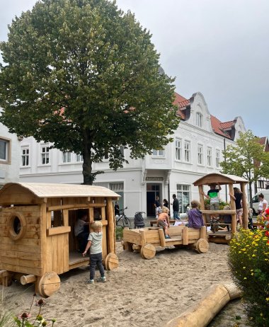 Eisenbahn auf dem Stiftsmarkt