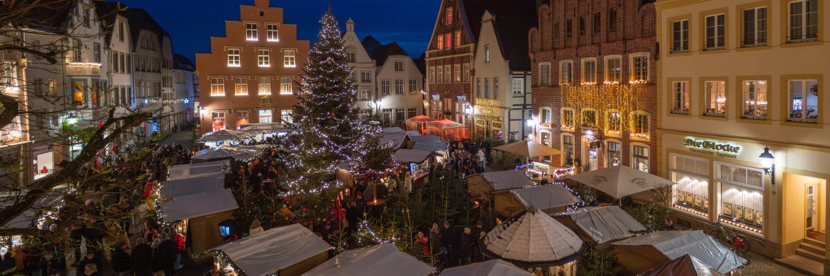 Weihanchtswäldchen Gesamtansicht von oben