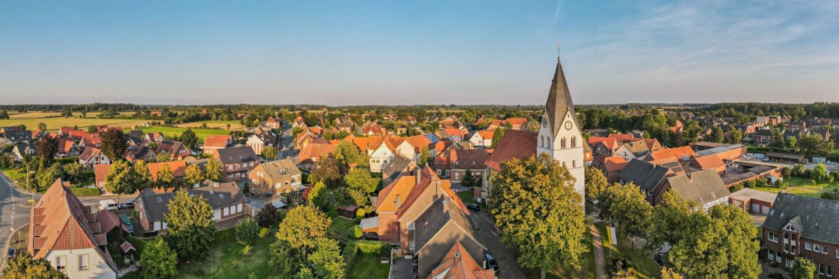 Panoramaaufnahme Luftbild Hoetmar