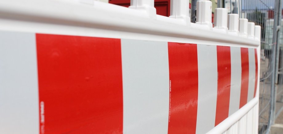 Symbolbild Absperrung Symbolbild für eine Absperrung