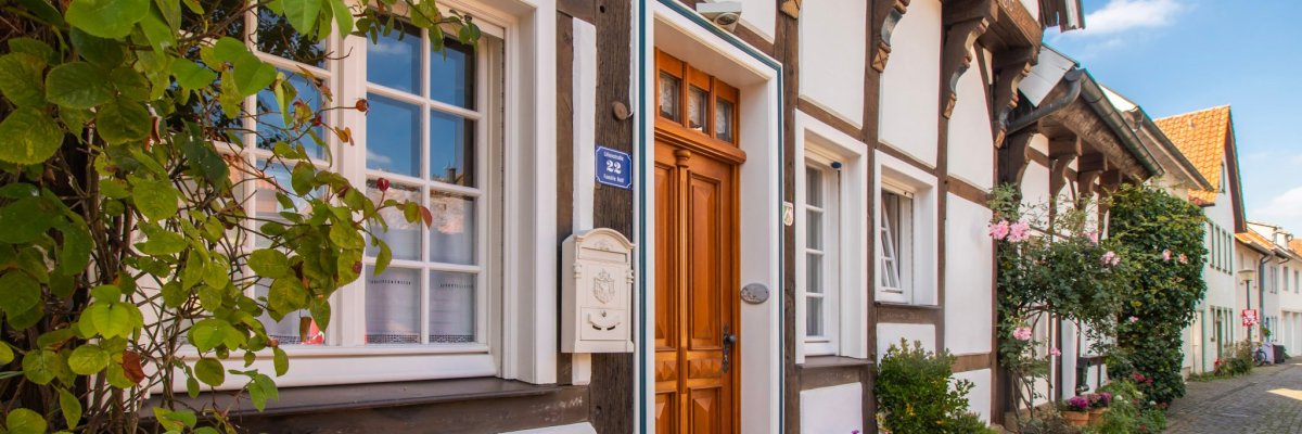 Altstadtensemble mit Fachwerkhäusern an der Lilienstraße