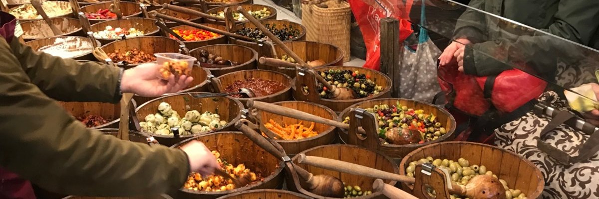 Luftbild der Fettmarktkirmes