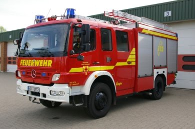 Hilfeleistungslöschgruppenfahrzeug (Hlf) der Feuerwehr Warendorf