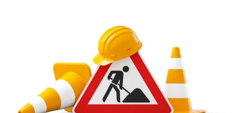 Baustelle Sperrung Baustelle Sperrung