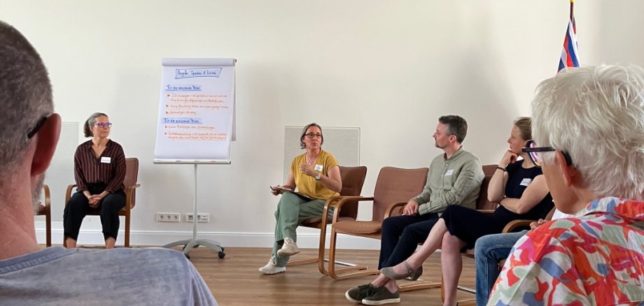 Teilnehmer bei "Sprechen & Zuhören"