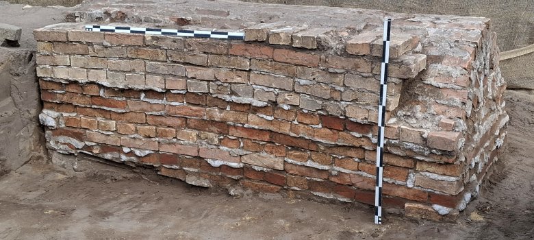 Eine gefundene Ziegelgruft