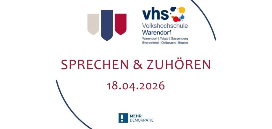 Sprechen und Zuhören - 1 Sprechen und Zuhören - 1