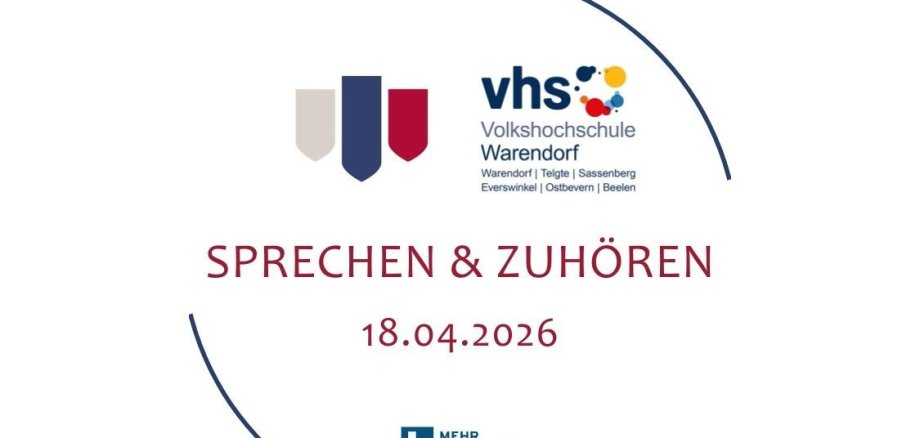 Sprechen und Zuhören - 1