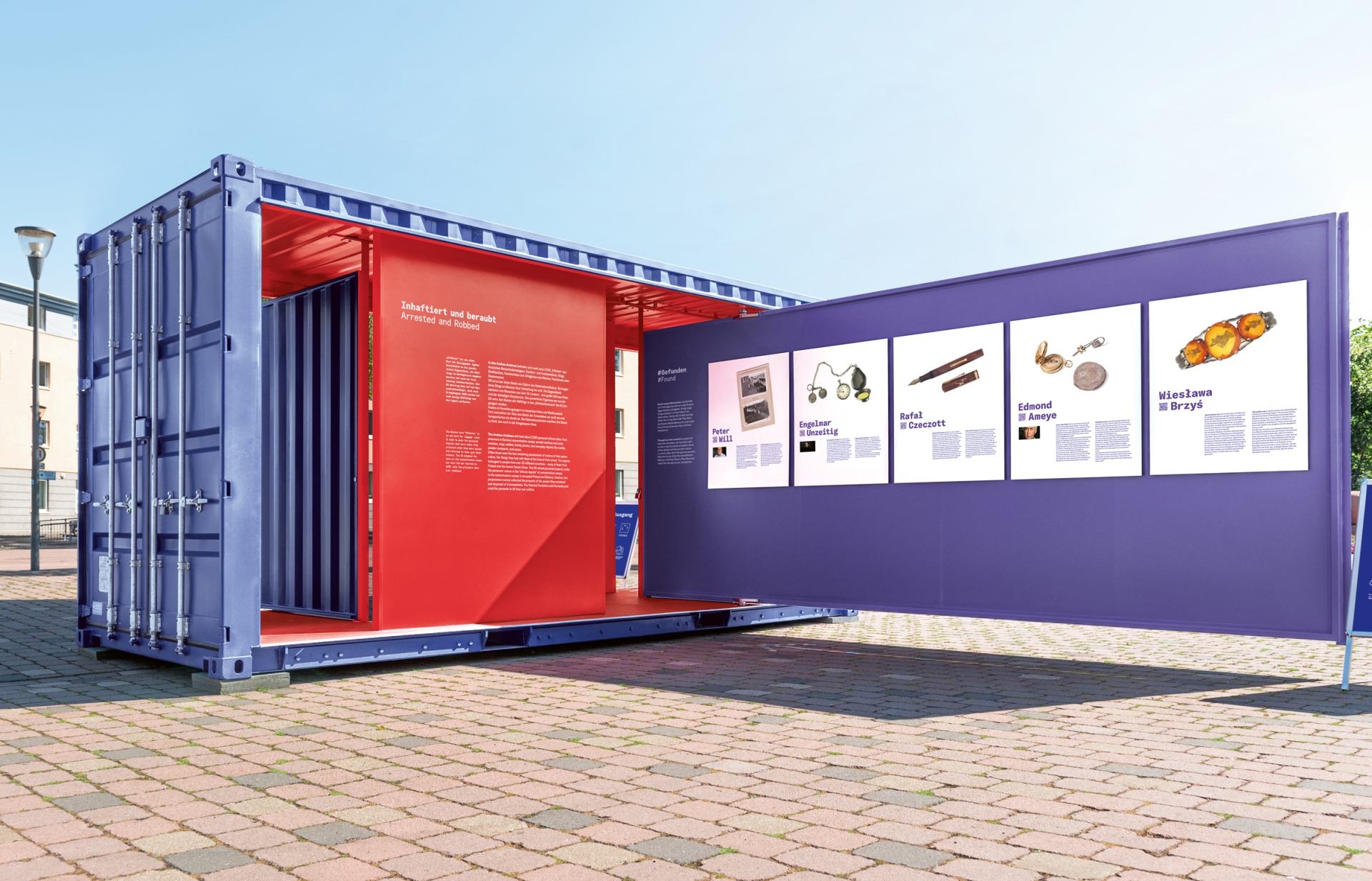 Die Wanderausstellung #StolenMemory der Arolsen-Archive wird in