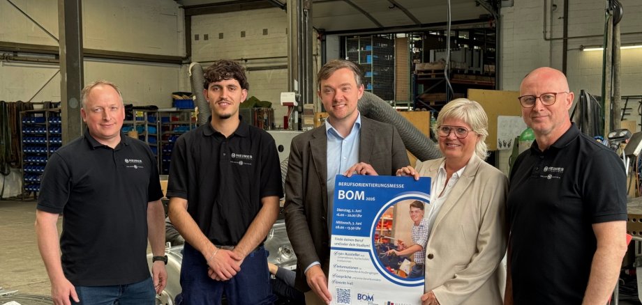 BOM 2026 Pressefoto zur Ankündigung der BOM 2026