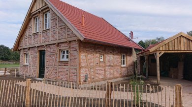 Ferienhaus Löher im Seedorf, Außenansicht