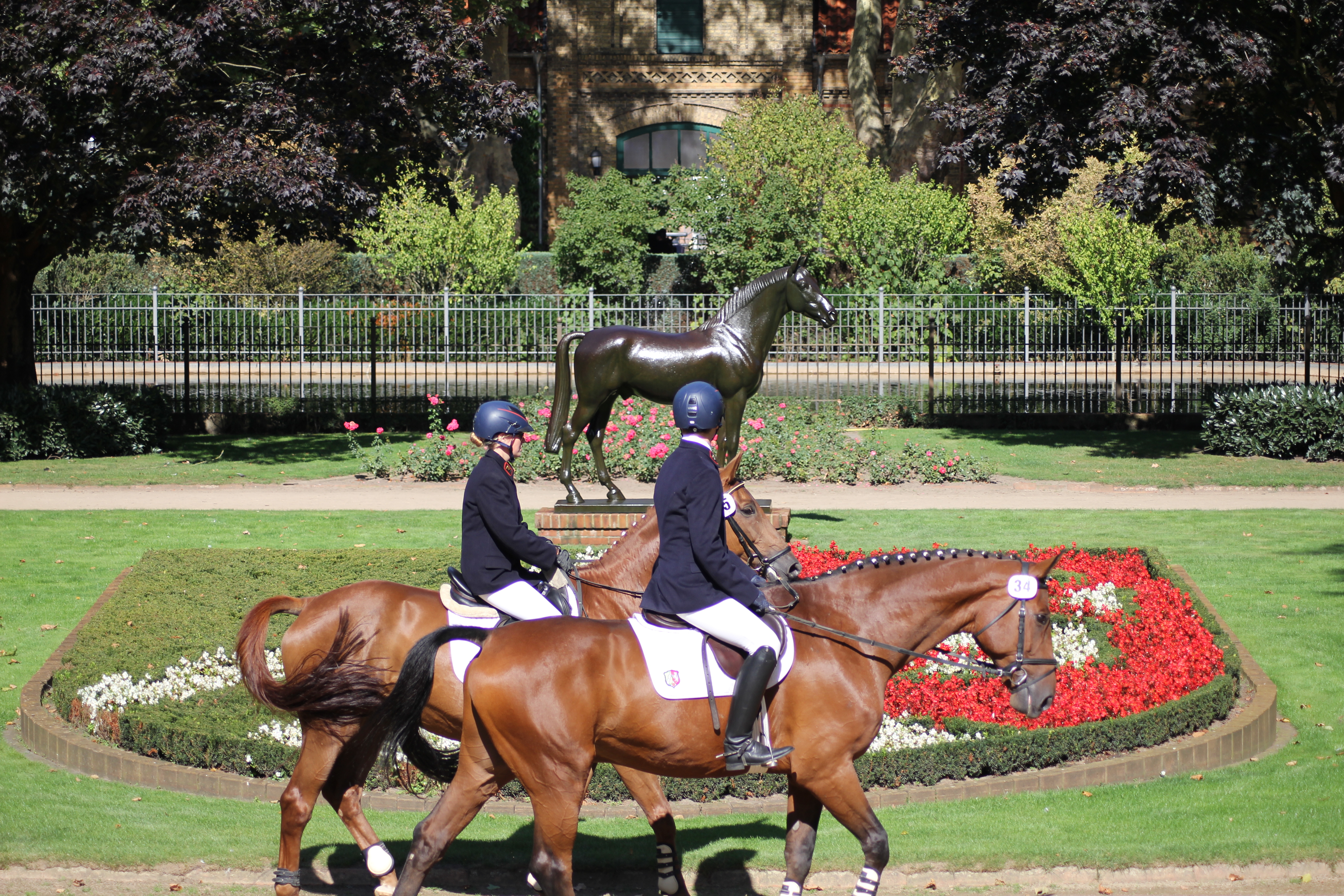 Reiter im Landgestüt