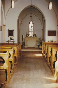 Das Innere der Kapelle