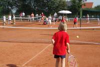 Auch Tennisfreunde kommen in Warendorf auf ihre Kosten